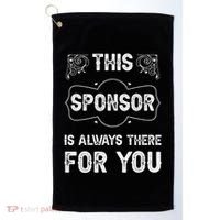 Aa Na Sponsor Sobriety Coin Sober Logo Alcoholics Anonymous Golf Towel thumb 0