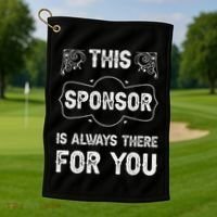 Aa Na Sponsor Sobriety Coin Sober Logo Alcoholics Anonymous Golf Towel thumb 1