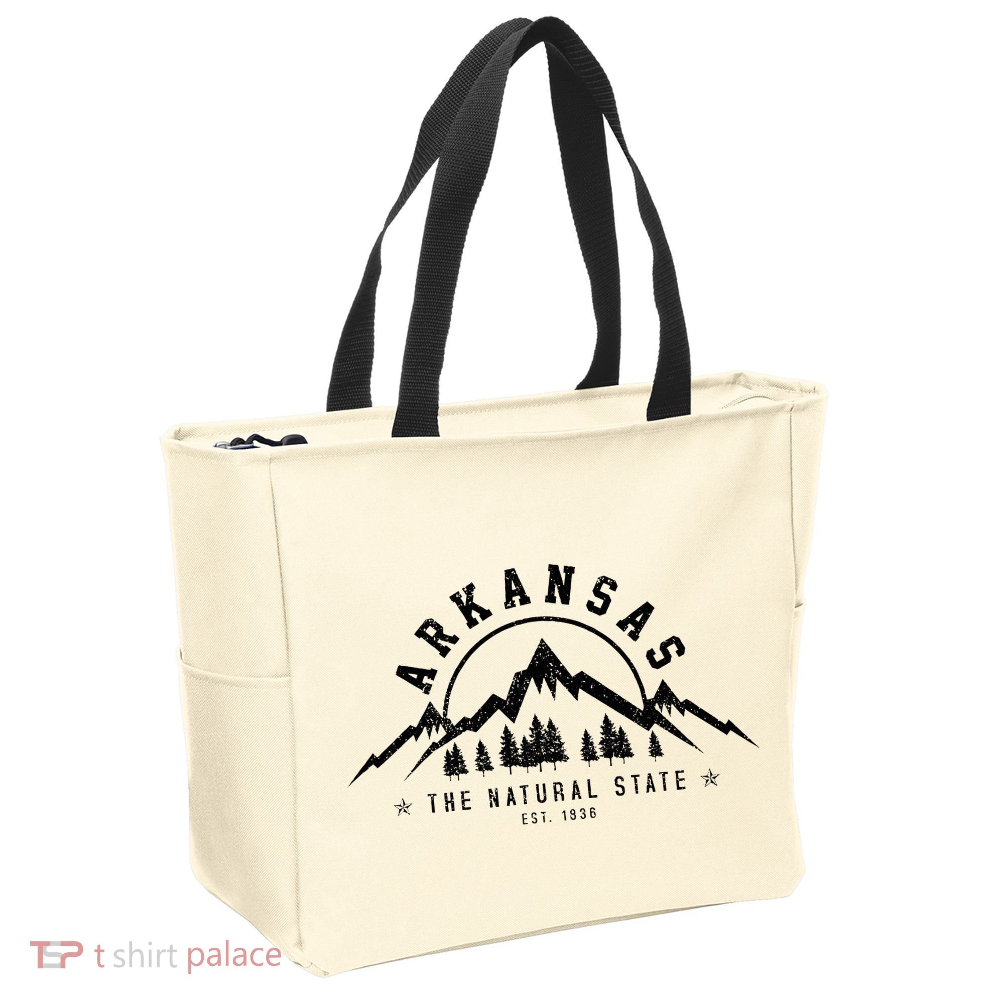 Arkansas Natural State America Usa Souvenir Tote Bag