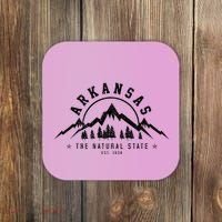 Arkansas Natural State America Usa Souvenir Coaster thumb 0