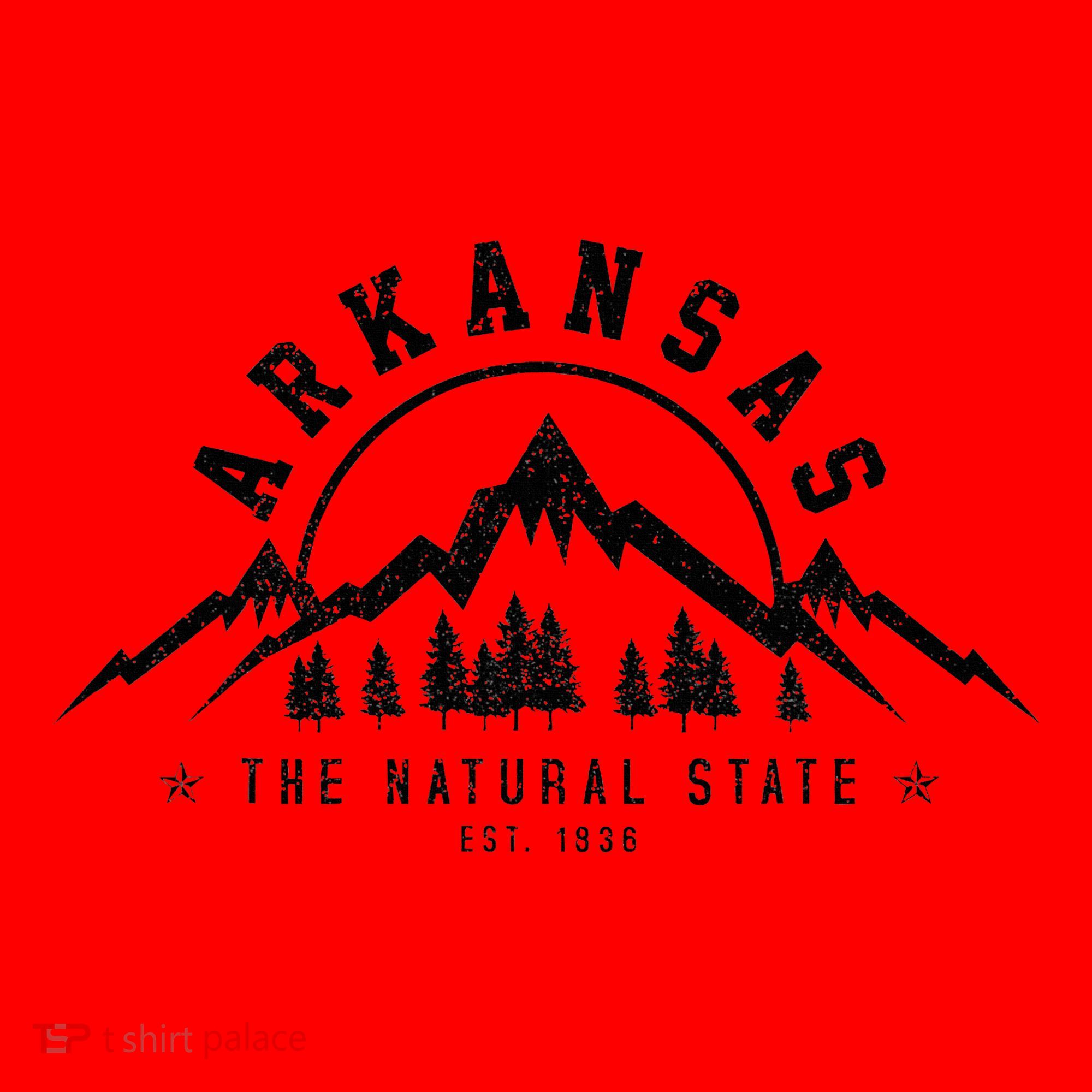 Arkansas Natural State America Usa Souvenir Santa Hat