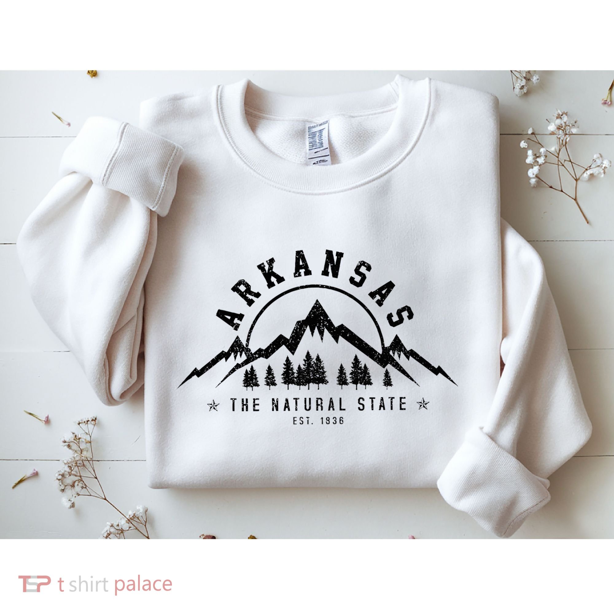 Arkansas Natural State America Usa Souvenir Sweatshirt