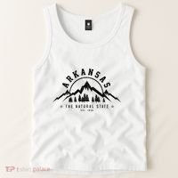 Arkansas Natural State America Usa Souvenir Tank Top thumb 2