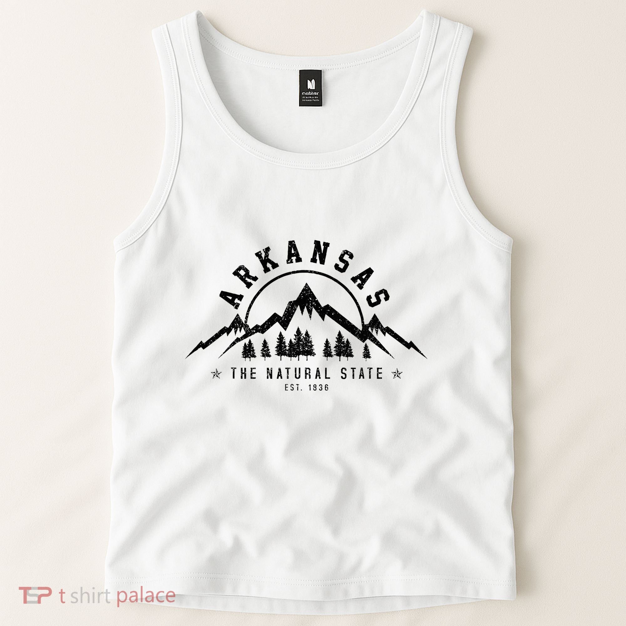 Arkansas Natural State America Usa Souvenir Tank Top