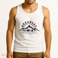 Arkansas Natural State America Usa Souvenir Tank Top thumb 3