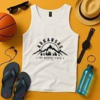 Arkansas Natural State America Usa Souvenir Tank Top thumb 4