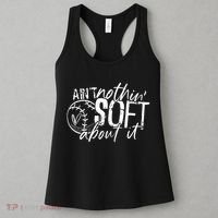 Aint Nothin Soft About It Softball Women's Tank Top thumb 3