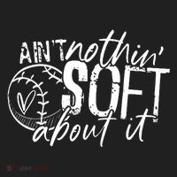 Aint Nothin Soft About It Softball Golf Towel thumb 3