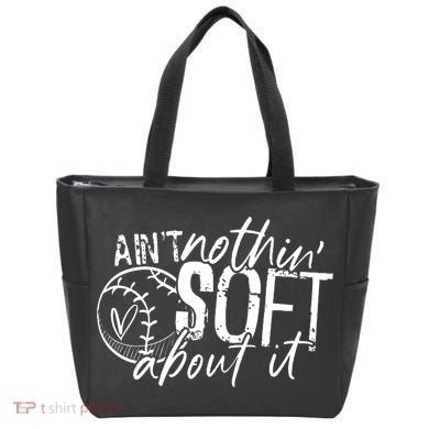 Aint Nothin Soft About It Softball Tote Bag