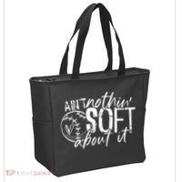 Aint Nothin Soft About It Softball Tote Bag thumb 2