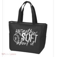 Aint Nothin Soft About It Softball Tote Bag thumb 3