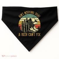 Aint Nothing That A Beer Cant Fix Country Music USA-Made Doggie Bandana thumb 0