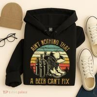 Aint Nothing That A Beer Cant Fix Country Music Hoodie thumb 4