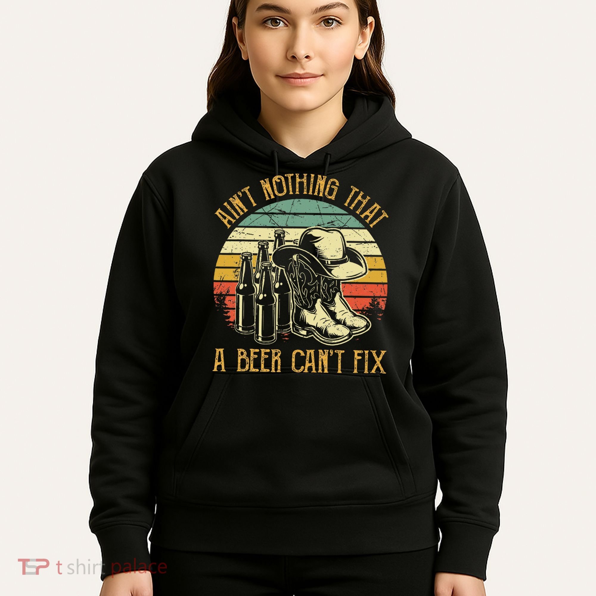 Aint Nothing That A Beer Cant Fix Country Music Hoodie