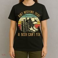 Aint Nothing That A Beer Cant Fix Country Music T-Shirt thumb 4