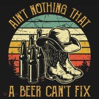 Aint Nothing That A Beer Cant Fix Country Music Women's Hoodie thumb 2