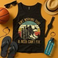 Aint Nothing That A Beer Cant Fix Country Music Tank Top thumb 4
