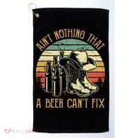 Aint Nothing That A Beer Cant Fix Country Music Golf Towel thumb 0