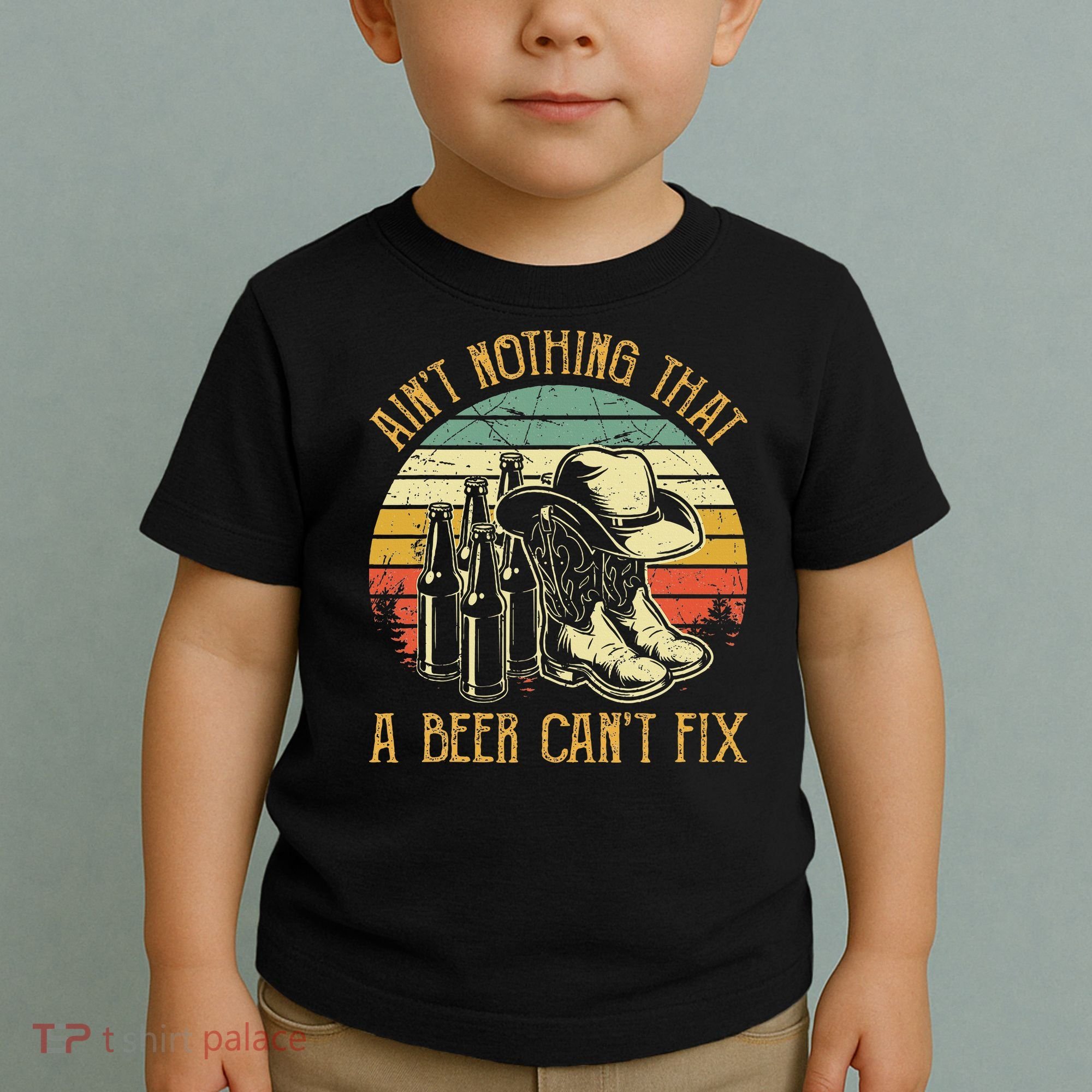 Aint Nothing That A Beer Cant Fix Country Music Toddler T-Shirt