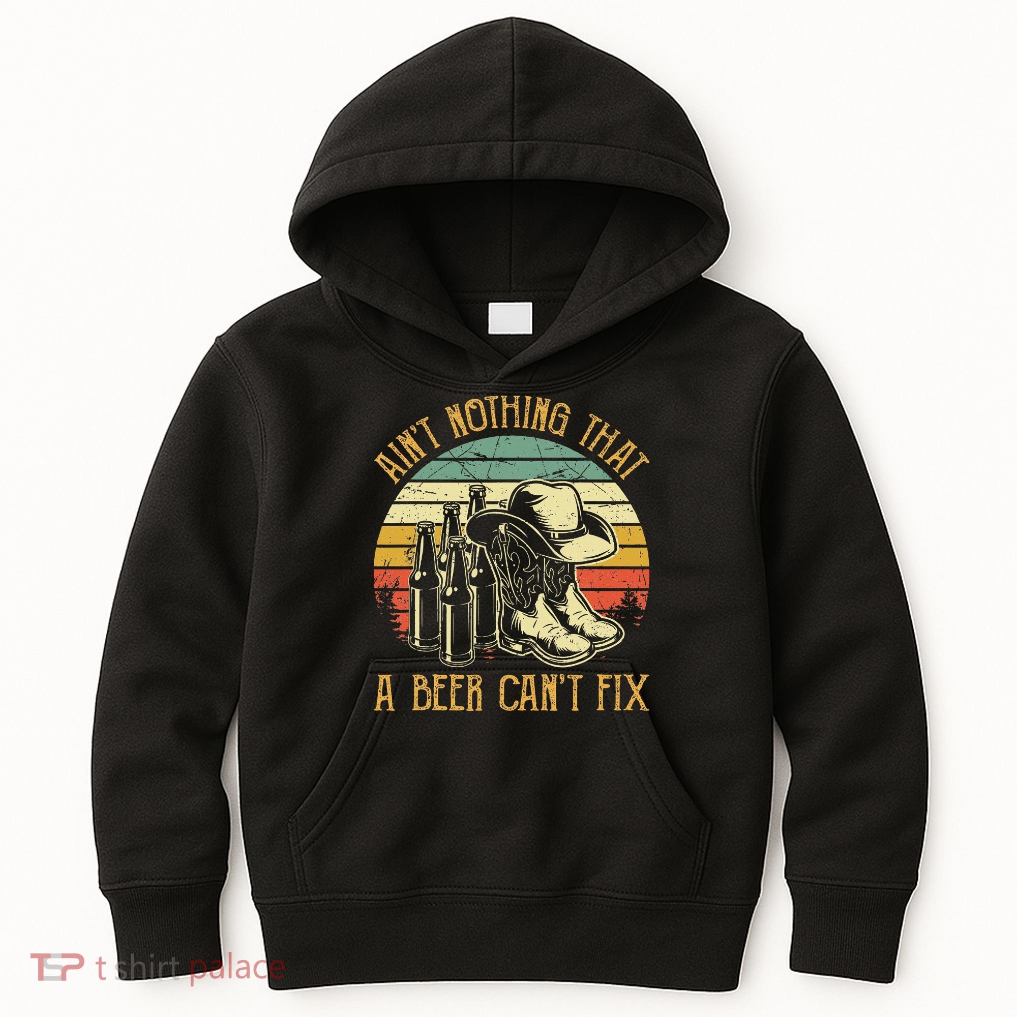 Aint Nothing That A Beer Cant Fix Country Music Kids Hoodie