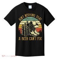 Aint Nothing That A Beer Cant Fix Country Music Kids T-Shirt thumb 0