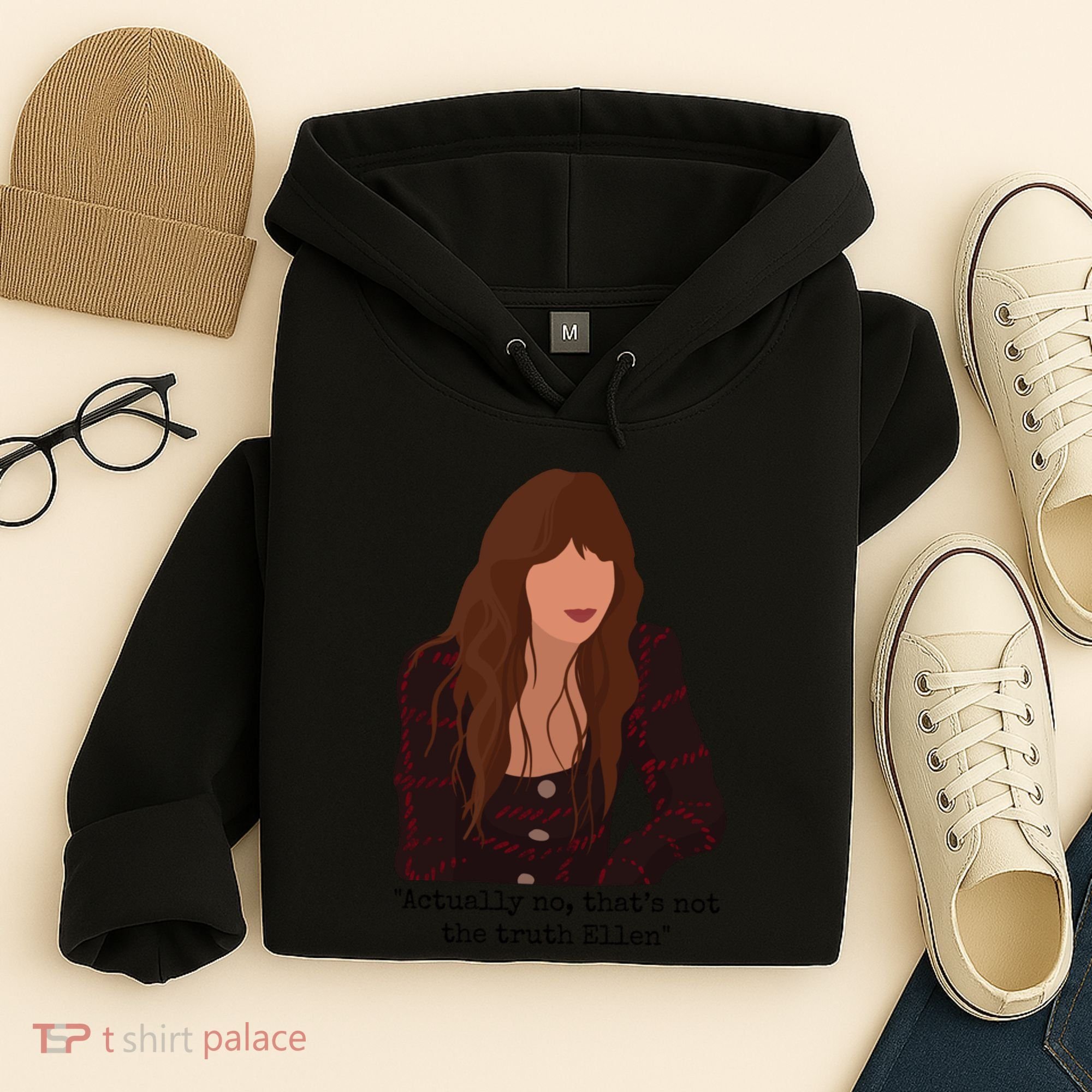 Actually No That’S Not The Truth Ellen Hoodie