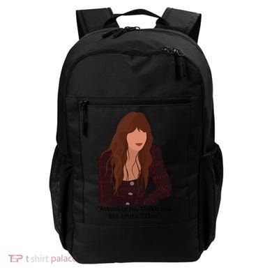 Actually No That’S Not The Truth Ellen Backpack