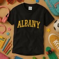Albany Ny Throwback Kids T-Shirt thumb 3