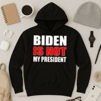Anti Biden Is Not My President Hoodie thumb 3