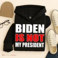 Anti Biden Is Not My President Hoodie thumb 4