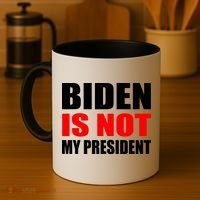Anti Biden Is Not My President Coffee Mug thumb 4