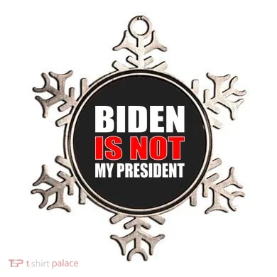 Anti Biden Is Not My President Ornament