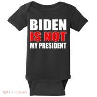 Anti Biden Is Not My President Baby Bodysuit thumb 0