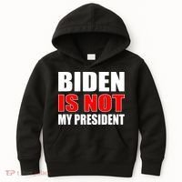 Anti Biden Is Not My President Kids Hoodie thumb 0