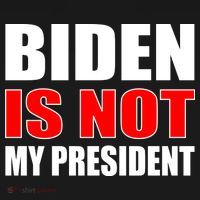 Anti Biden Is Not My President Kids Hoodie thumb 5