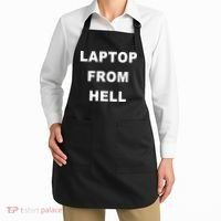 Anti Biden Pro Trump Laptop From Hell Apron thumb 2