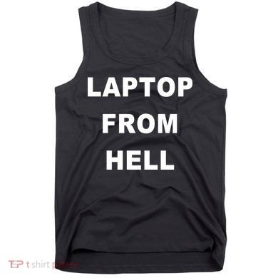 Anti Biden Pro Trump Laptop From Hell Tank Top