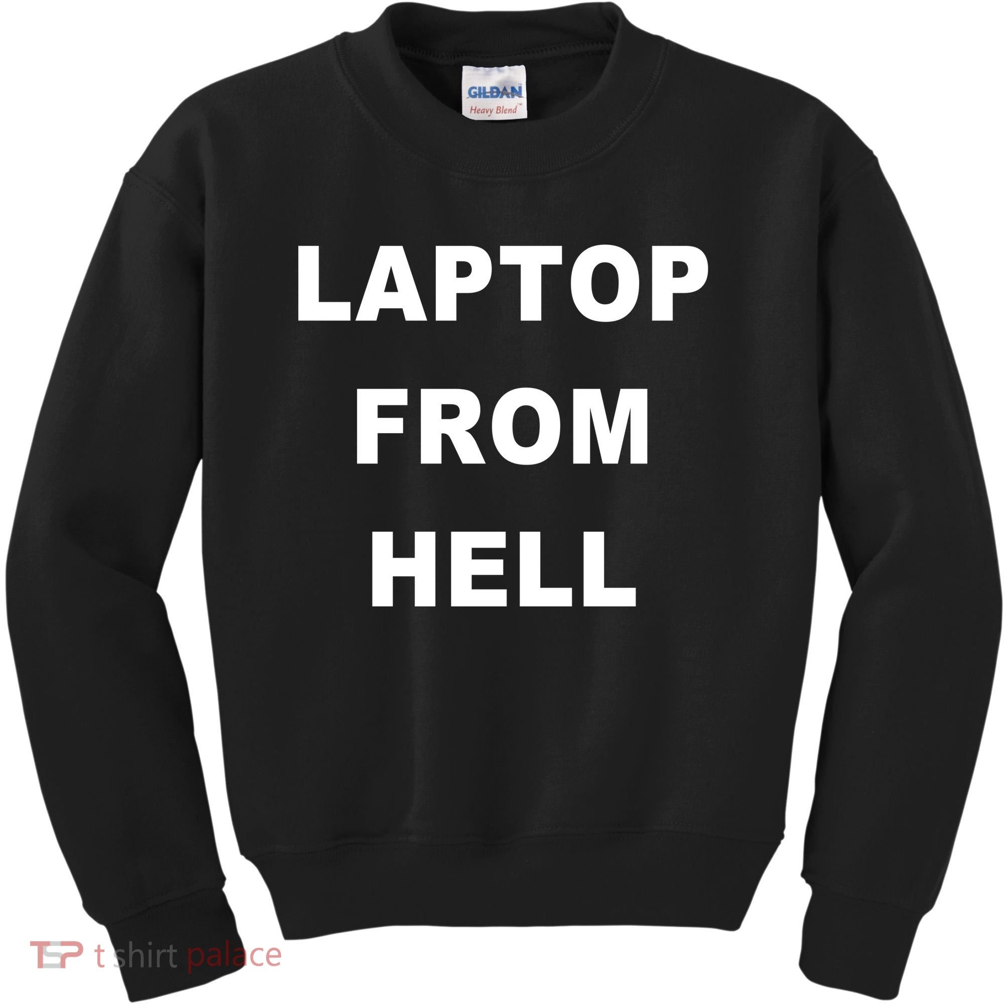 Anti Biden Pro Trump Laptop From Hell Kids Sweatshirt