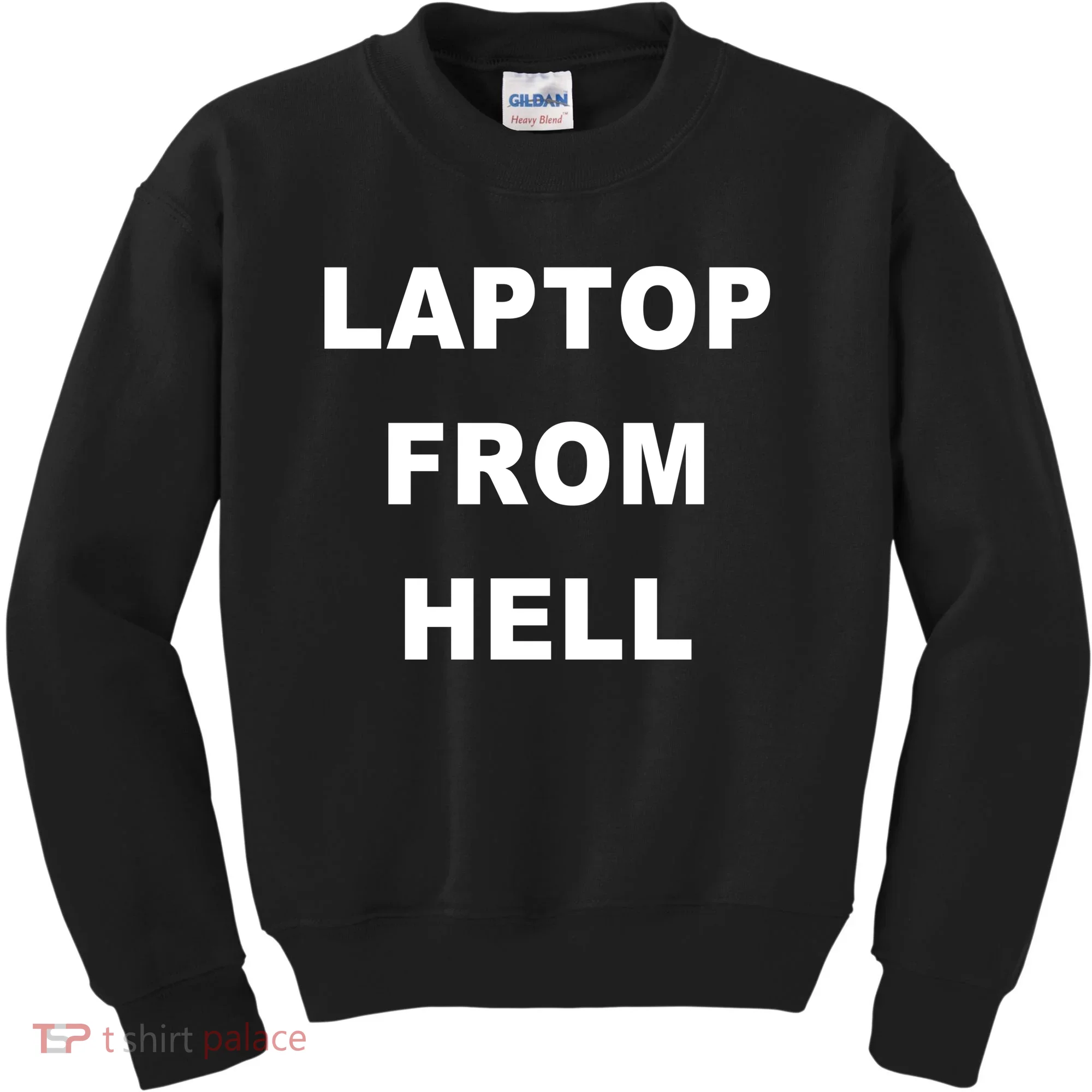 Anti Biden Pro Trump Laptop From Hell Kids Sweatshirt