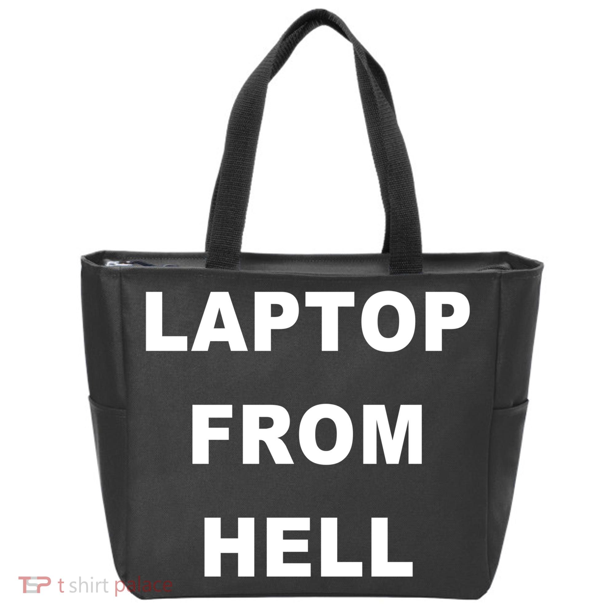 Anti Biden Pro Trump Laptop From Hell Tote Bag