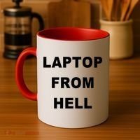 Anti Biden Pro Trump Laptop From Hell Coffee Mug thumb 4