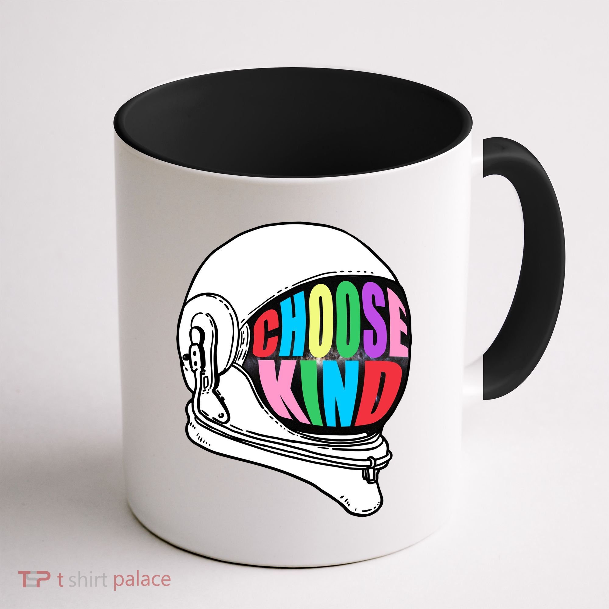 Anti-Bullying Choose Kind Astronaut Helmet Coffee Mug