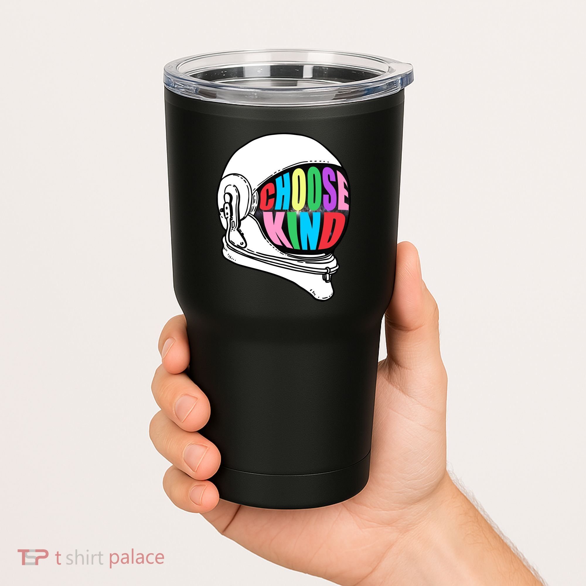 Anti-Bullying Choose Kind Astronaut Helmet Tumbler
