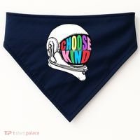 Anti-Bullying Choose Kind Astronaut Helmet USA-Made Doggie Bandana thumb 0