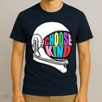 Anti-Bullying Choose Kind Astronaut Helmet T-Shirt thumb 3