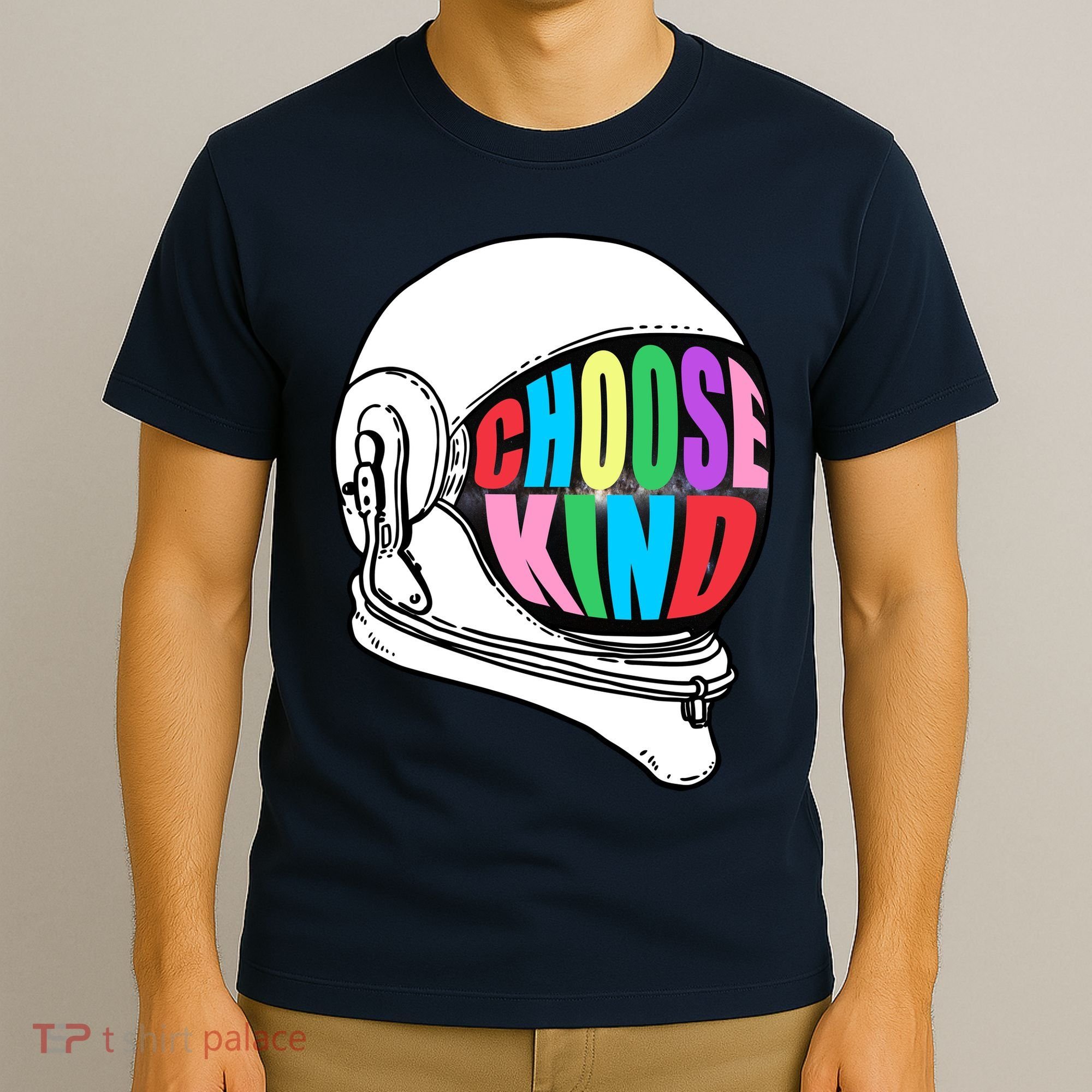 Anti-Bullying Choose Kind Astronaut Helmet T-Shirt