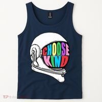 Anti-Bullying Choose Kind Astronaut Helmet Tank Top thumb 2