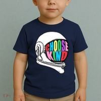 Anti-Bullying Choose Kind Astronaut Helmet Toddler T-Shirt thumb 2