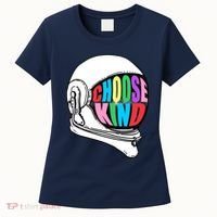 Anti-Bullying Choose Kind Astronaut Helmet Women's T-Shirt thumb 0
