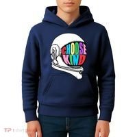 Anti-Bullying Choose Kind Astronaut Helmet Kids Hoodie thumb 4